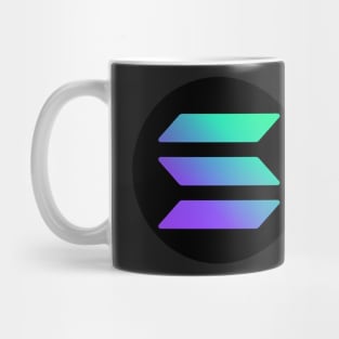 Solana SOL Crytpo Logo Mug